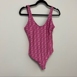 Lily Lou fendi bathing suit